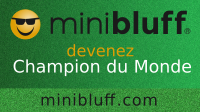 Jérémie joue au Minibluff